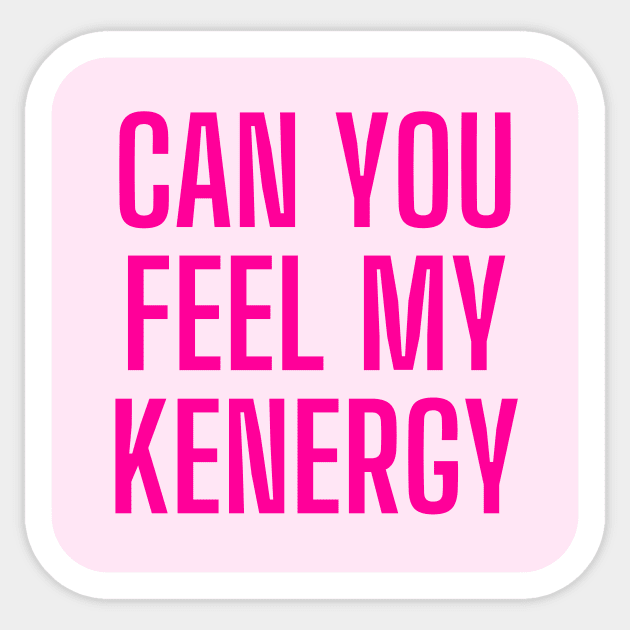 Big Kenergy Sticker by womenhood_co